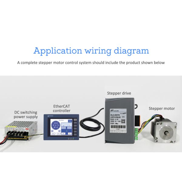 Lichuan DC Closed Loop Stepper Motor Drivers Kit 2.2N.m 2 Phase Nema23 DC24V～48V 4.0A 1000PPR