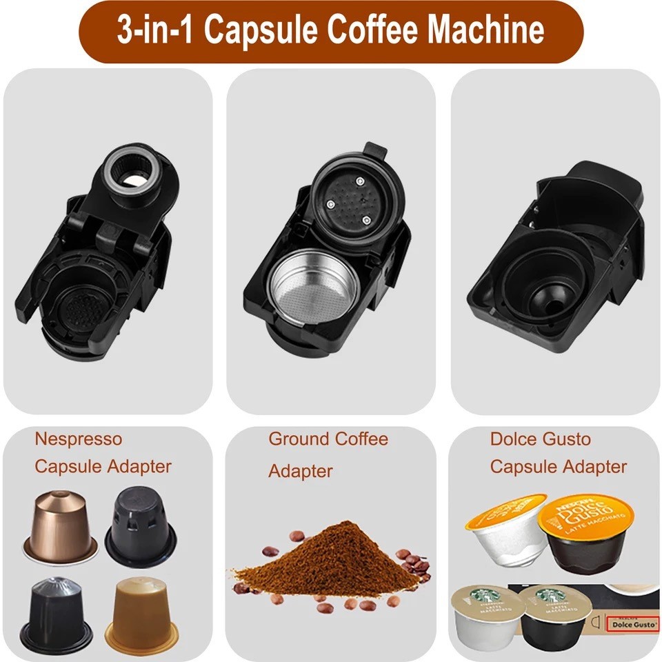 Multi Capsule Compatible Coffee Maker