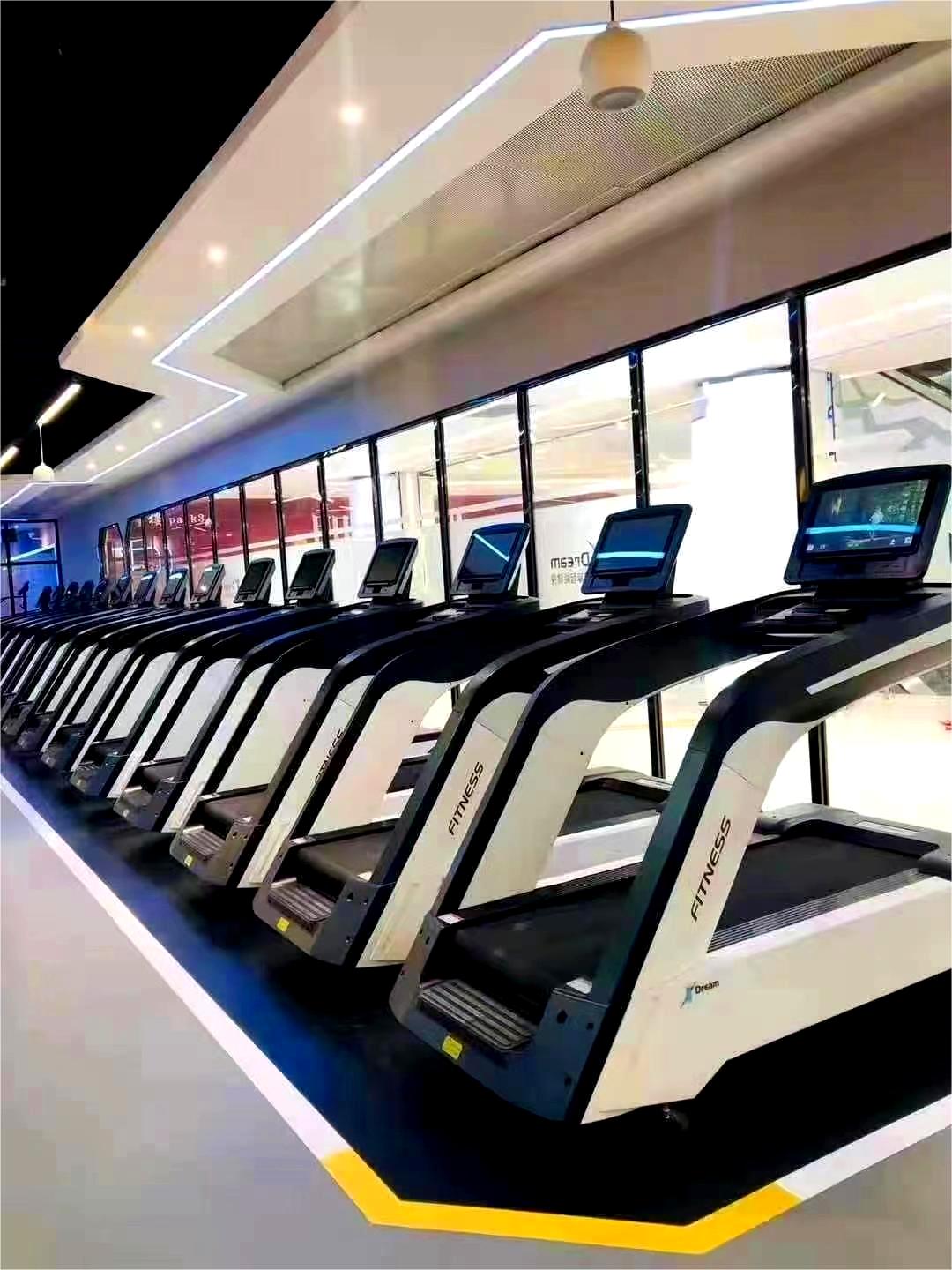 Commercial Gym Equipment LCD Touch Screen Treadmill Cardio Training Walking Treadmills for Home
