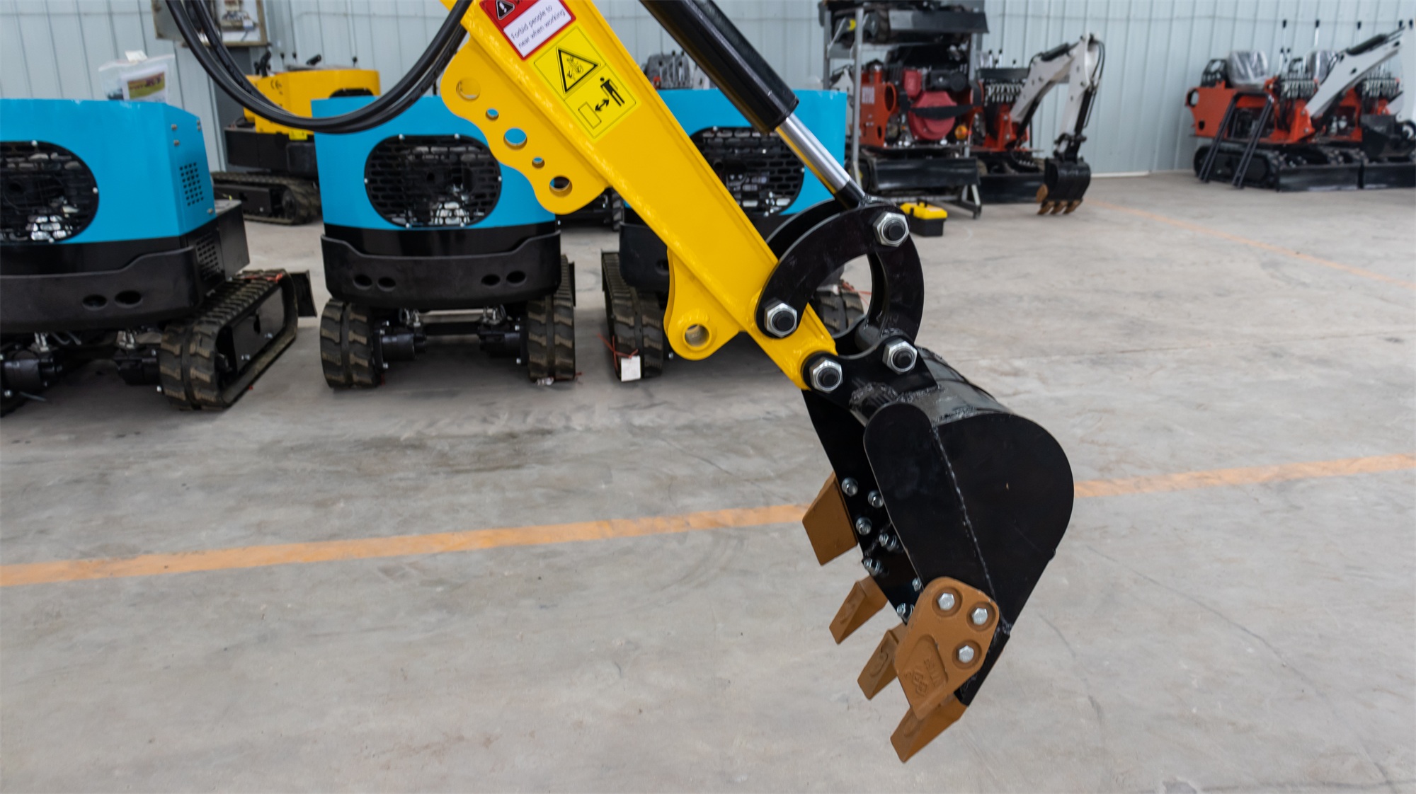 1 Ton Yanmar Mini Excavator with Long Lifetime and Customized Hydraulic Cylinder