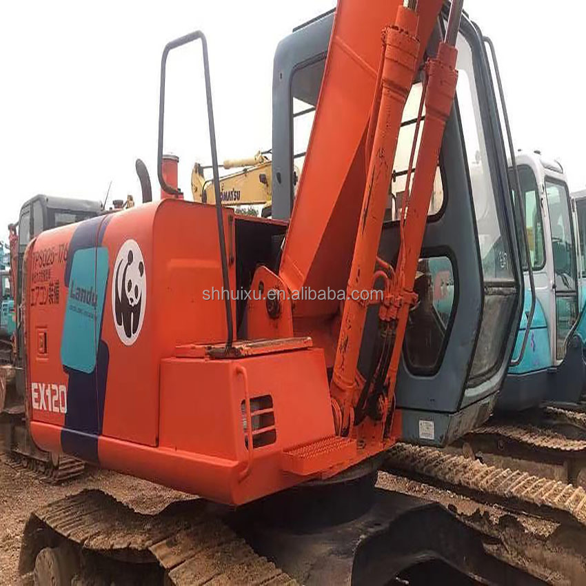 Hitachi hot sale Used Hitachi EX120 crawler excavator for sale second hand digger in good condition