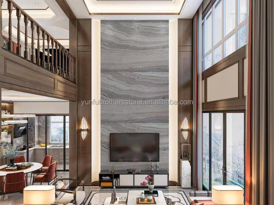 Natural Stone Blue Granite Cut-to-Size Slabs for Home Wall Panel and Dining Table Top