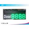 Buy cheap Custom 10" Green Gas Station Digital Price Signs To Display Daily Prices from wholesalers