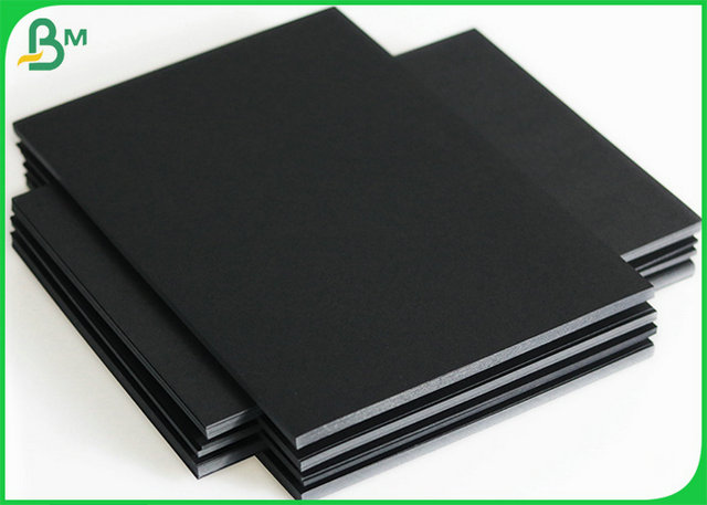 SGS Approved 180gr 230gr 300gr Black Colour Cardboard For Advanced Album