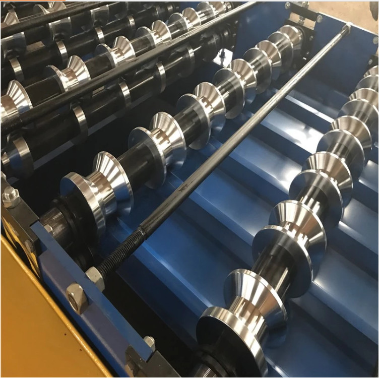 Corrugated IBR Double Layer Sheet Metal Siding Roof Panel Forming Machine