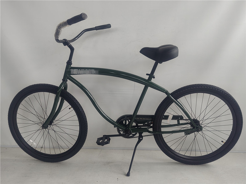 USA Rental 26" Men's Beach Cruiser Bike with Brass Nipples and Single Gear Pedal Brake