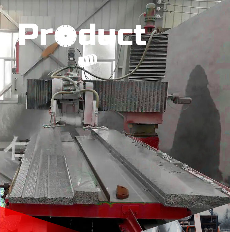 Red Marble Granite Linear Baluster Railing Skirting Cutting CNC Stone Profiling Machinery