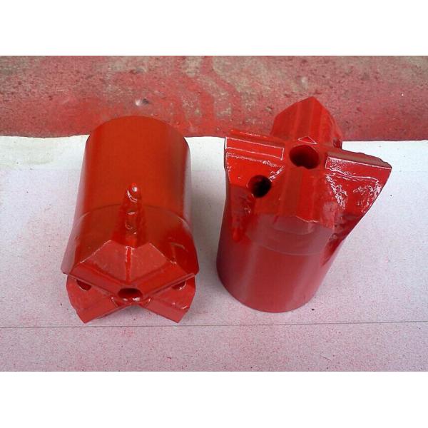 Alloy Steel 42CrMo Mining Drilling Tools , Cemented Carbide Tapered Drill Bits