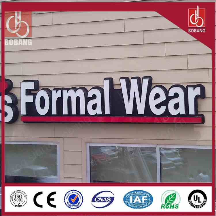 Outdoor High Building Large Acrylic Letter sign, Building Sign, Large Sign letter