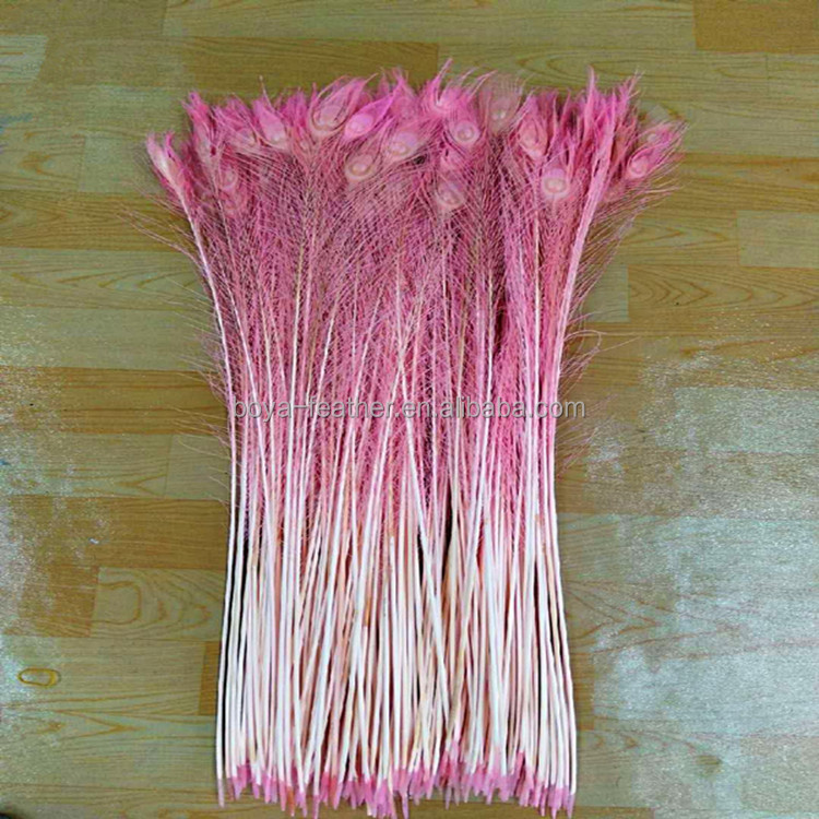 Eye-catching Peacock Feather Sword 25-30 inch for Stunning Feather Decoration