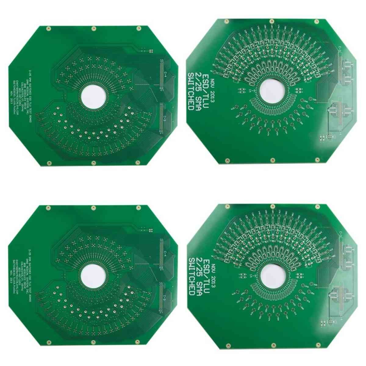 4mil High Density Interconnect PCB Board Fabrication FR4 TG170