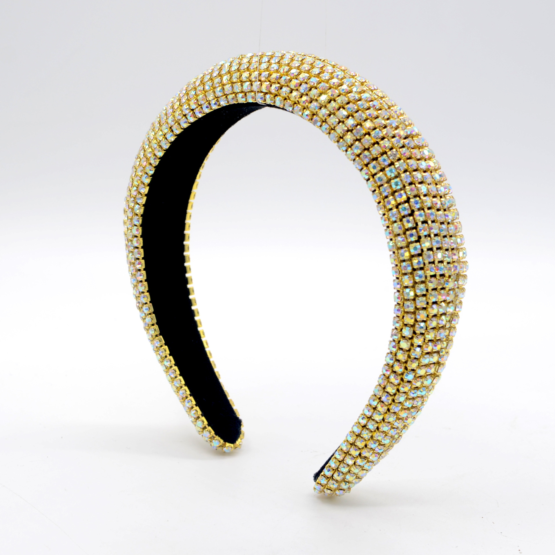 Luxury Hair Accessories Hair Bands Head Bands Rhinestone Hairband Faux Diamond Headband For Women