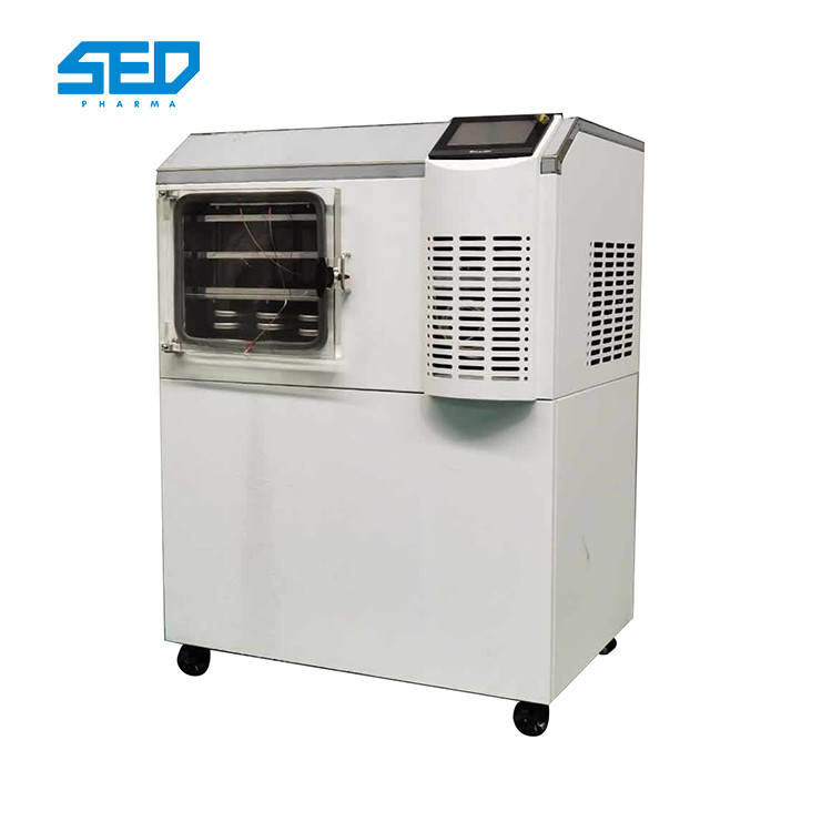 SED-3M Shelf Number 7+1 Layers Small Scale Box Type Freeze Dry Machine Vacuum Laboratory Lyophilizer Total Weight 3500KG