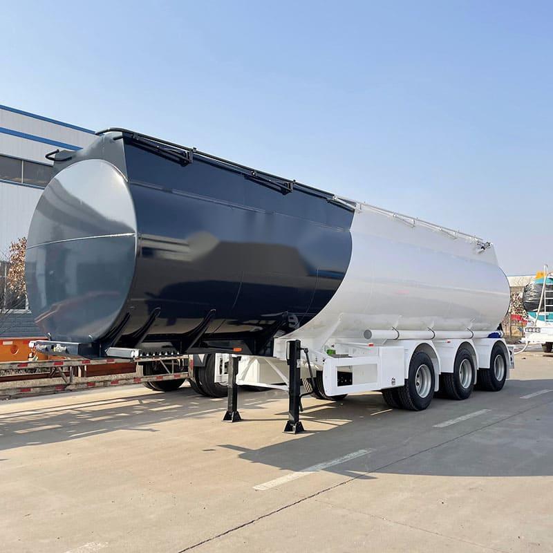 CIMC 3 / 4 Axles Liquid Nitrogen natural gas Lpg Tanker Truck and Semi Trailer Propane Transport Road Tanker