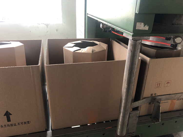 High - Capacity Square Wire Dropping Cartons For Wire Dropping Machines - 51cm×51cm×37cm With 29cm Inner Core Diameter