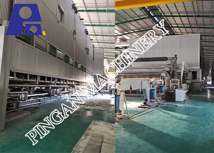 3760mm Reeling Width FBB Ivory Board Paper Making Machine