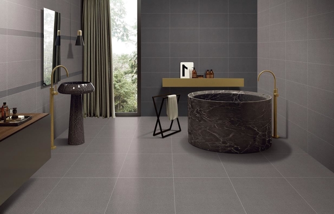 Light Red Durable Tiles And Exterior Wall 600x600mm Full Body Porcelain Tiles For Building And Terrace