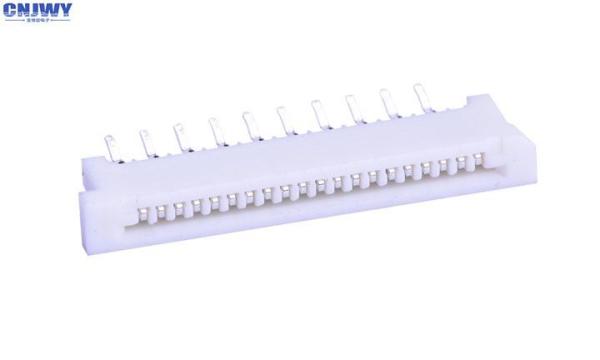 White1 MM FPC Cable Connector PA46 Height 5.5MM high Insulation resistance