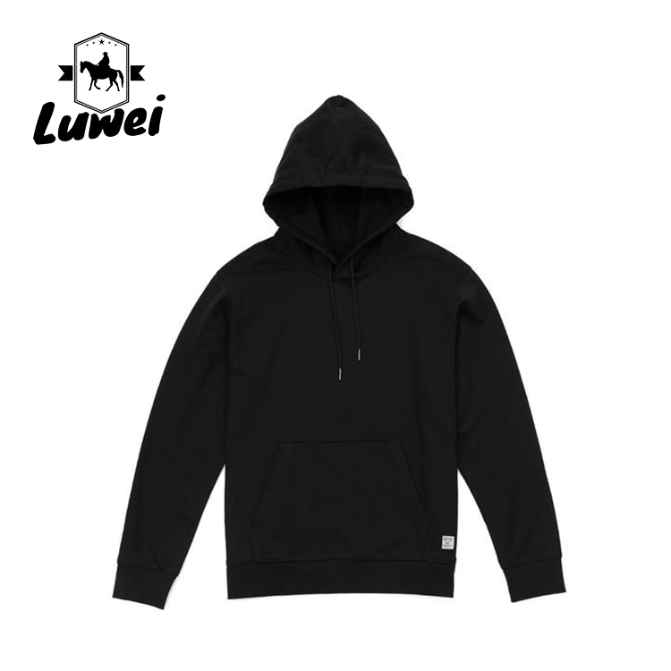 Texture Pullovers 360g Fabric Solid Custom Bluza Hooded Men Thick Basic Sweatshirts Quality Jogger Hoodies