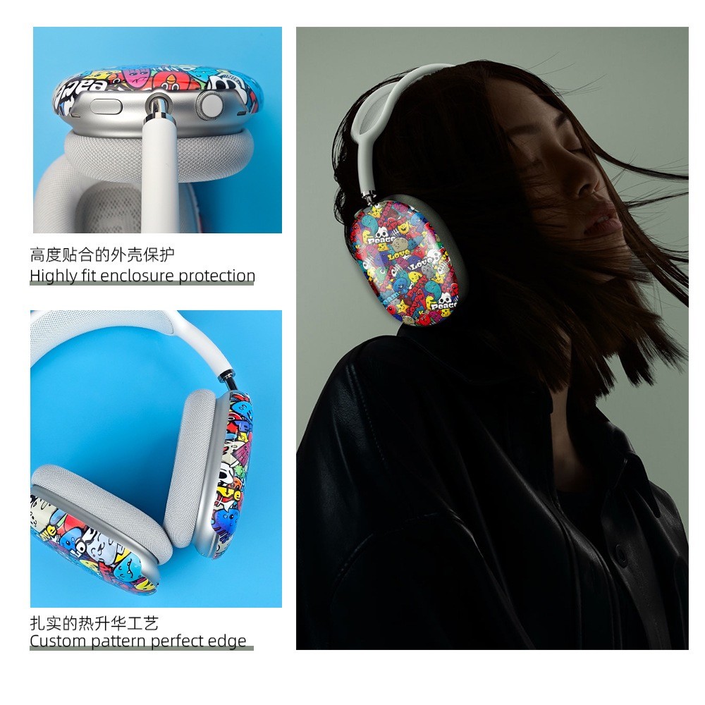 PC Coated 3D Sublimation Case For Airpods Max
