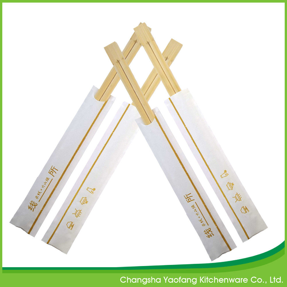 Custom Variety Styles disposable Twins Bamboo Chopsticks
