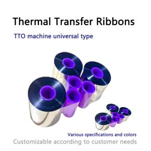 Quality 110mm Thermal Transfer Barcode Ribbon High Accuracy Environmental Friendly for sale