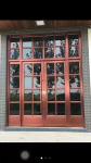 90° Frameless Stainless Steel KFC Door - Durable Quality