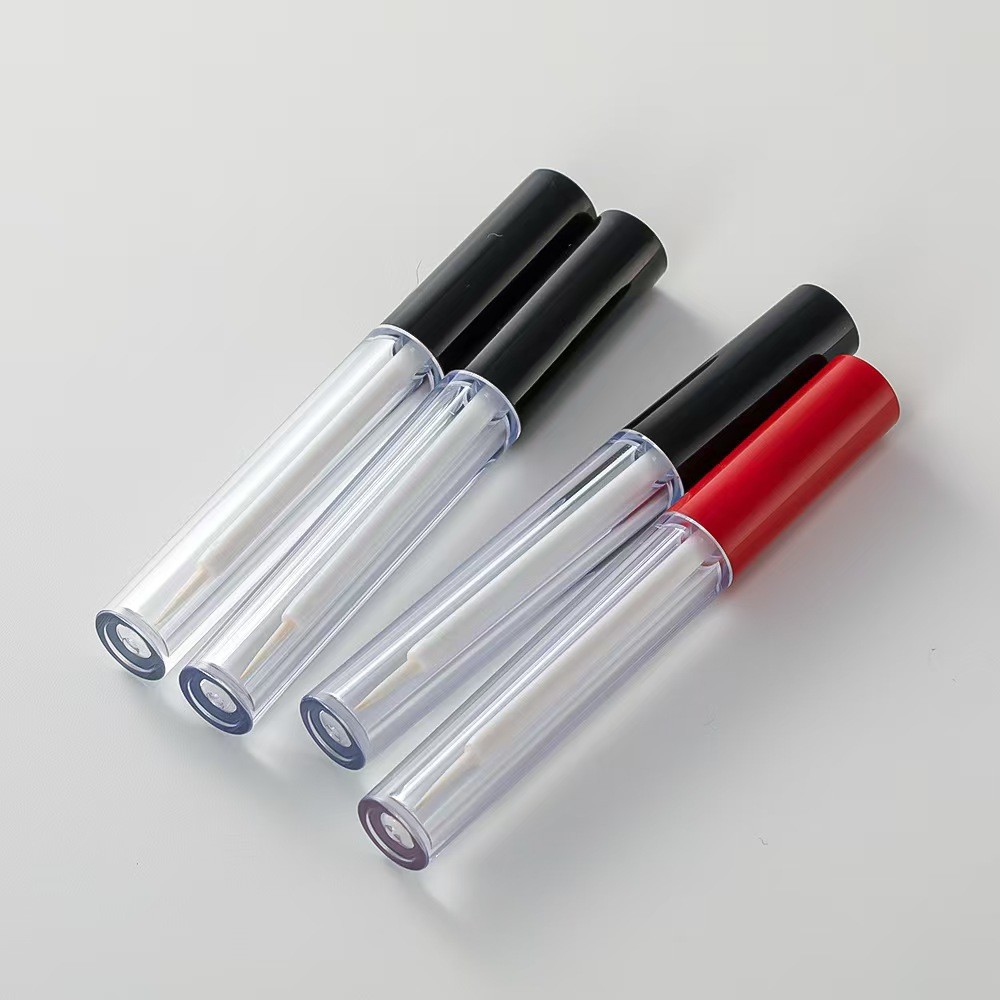 Cylindrical Slim Lip Glaze Tube for Repair Liquid and Other Cosmetics
