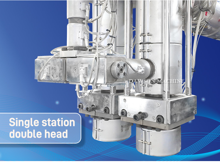 Automatic 1L 4L 5L 10L Plastic PP HDPE Bottle Jerrycan Extrusion Blow Molding Machine