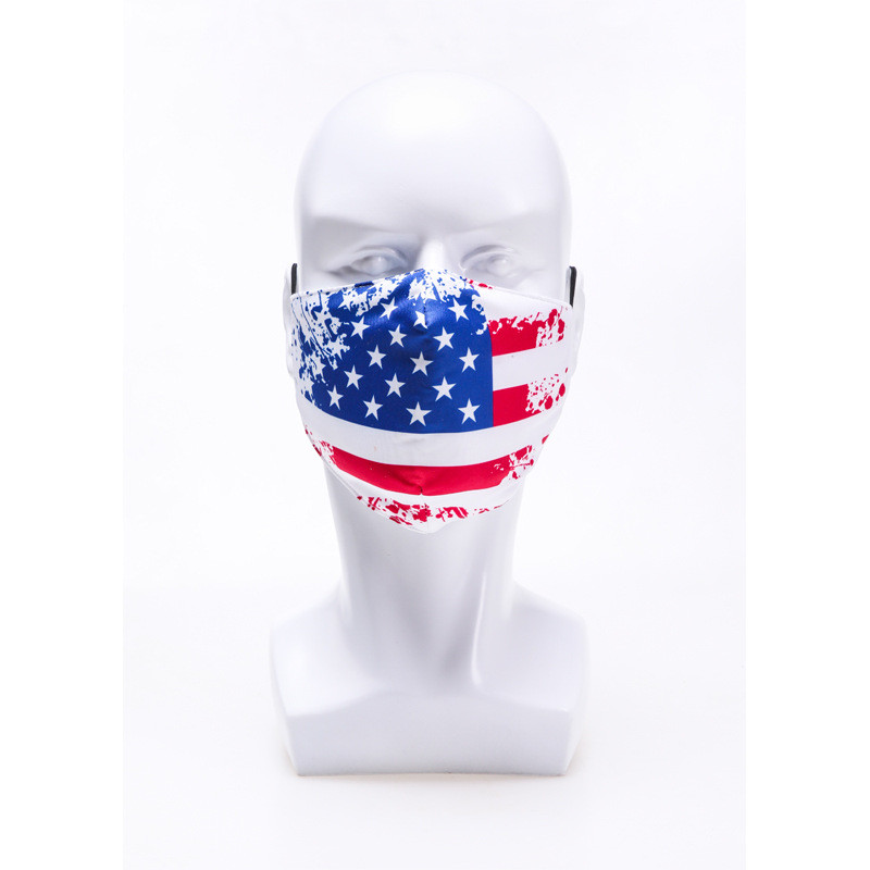 Customized printing cotton face mask with PM2.5 filter insert