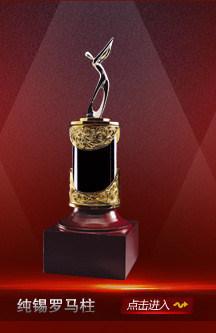 Yellow Crystal Material Golf Hole In One Trophy Multiple Types Optional