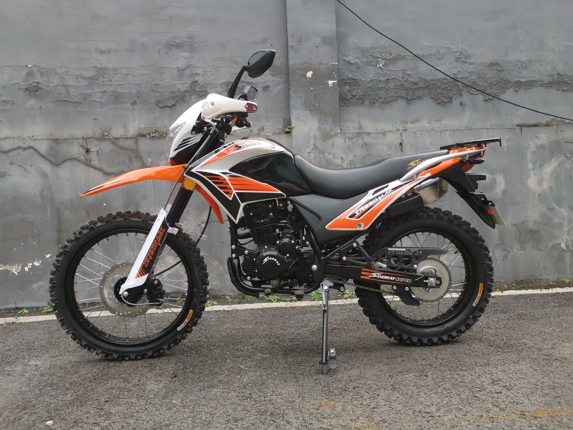 250cc dual sport motorcycle KTM motorcycle CRF gas motorcycle 250cc ZS engine enduro dirt bike 250cc