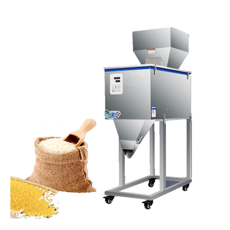 220V Automatic Weighing Packing Machine For Tea Bean Salt Particle 3000g