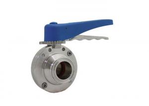 Quality Threaded Ends 2 Inch Sanitary Clamp Butterfly Valve for sale