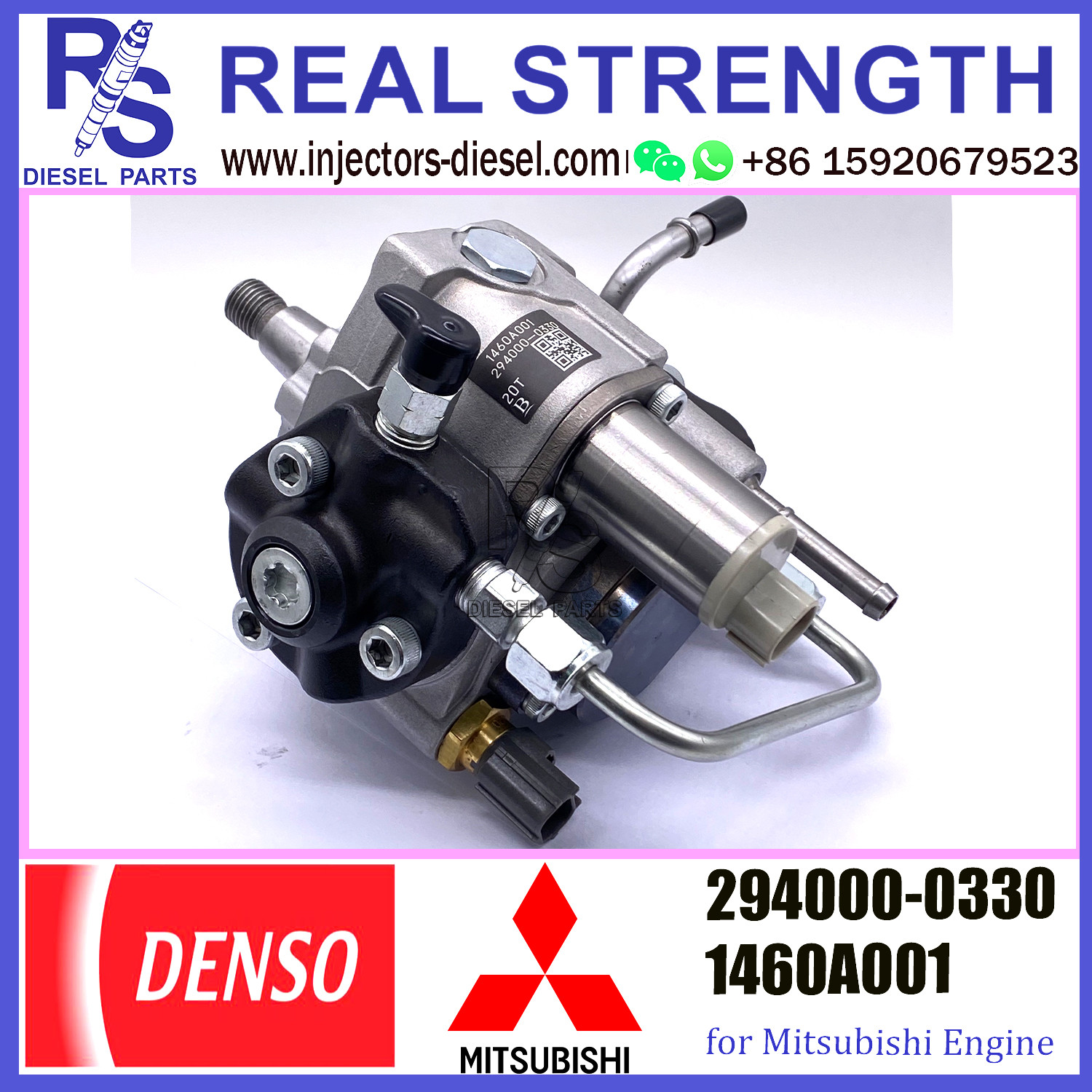 DENSO Diesel Engine Fuel HP3 pump 294000-0330 1460A001 294000-0332 1460A019 1460A047 1460A057 for MItsubishi 4D56