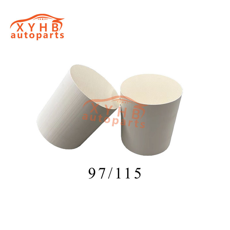 Ceramic Carrier Three-Way Catalyst High-Quality Euro 1-5 Model: 93*115/93*115