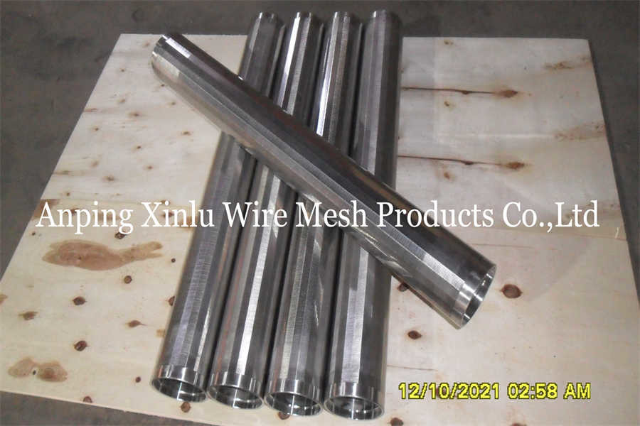 No Magnetic Sand Control Screens ERW Johnson Stainless Steel Well Screen