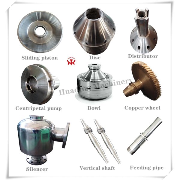 Separator mechanical parts