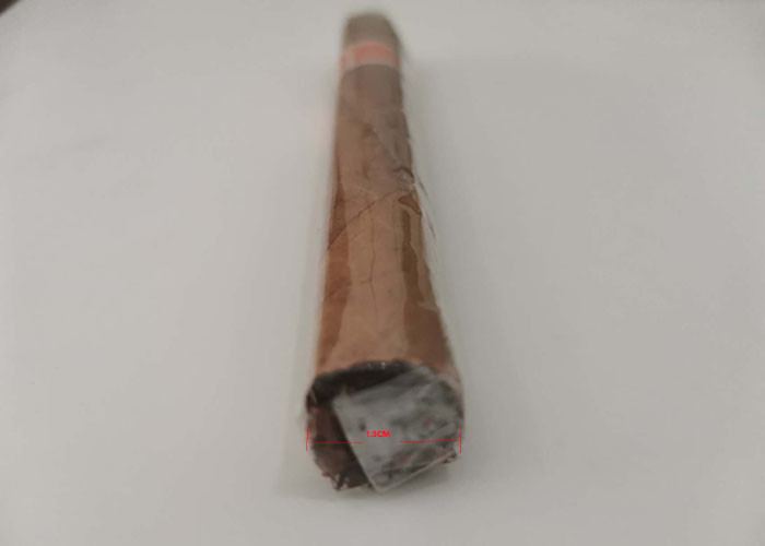 Moisture Proof Tobacco Wrap Packaging Cigar Humidor Bags With Zipper