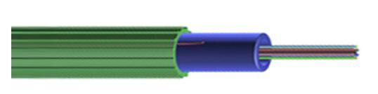 12~288 Cores Singlemode G652D GCYFTY Duct Micro Air Blown Fiber Optic Cable