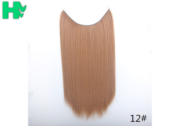 Full Cuticle Ponytail Synthetic Braiding Hair Extensions Human Hair Pieces
