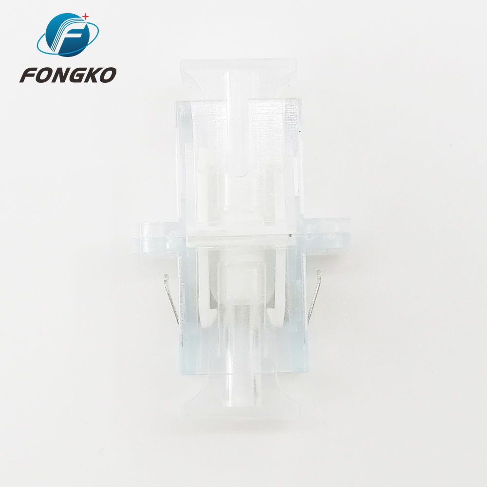 Transparent Shell SC UPC Adapter PC SM SC Simplex Adapter