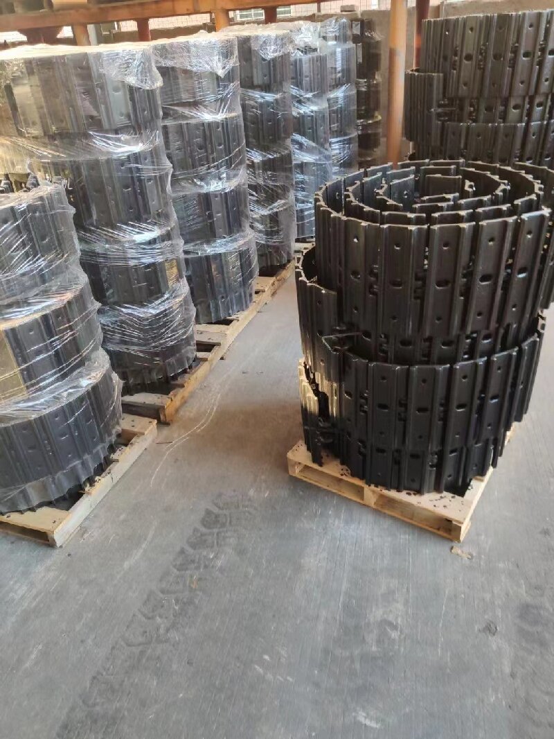 Construction Machinery Parts Group Excavator Track Link Assembly Durable Track Chains