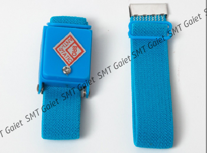 Blue ESD Wrist Band Static Discharge Time 0.1S