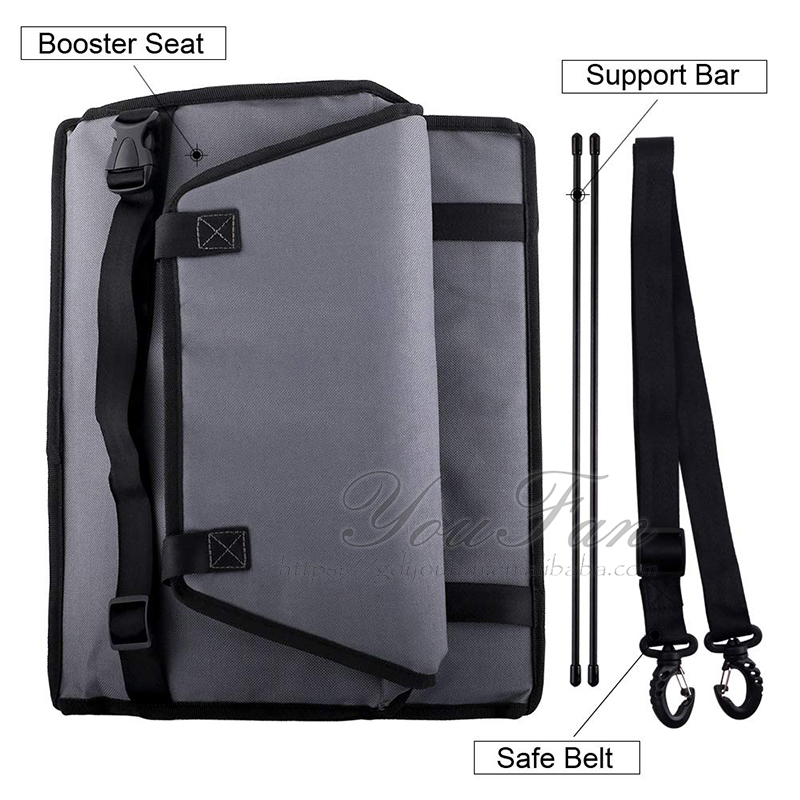 Breathable Bag with Seat Belt Dog Carrier dog booster seat car