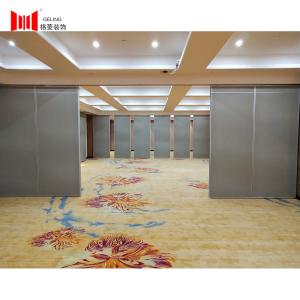 Quality 65mm Fashion Acoustic Movable Partition Wall Folding 38-45db Soundproof for sale