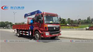 China Foton Auman 4X2 Hydraulic Telescopic Boom Truck Mounted Crane on sale