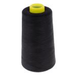 3000 Yards Polyester Durable Black Garment 40s/2 Sewing Threads