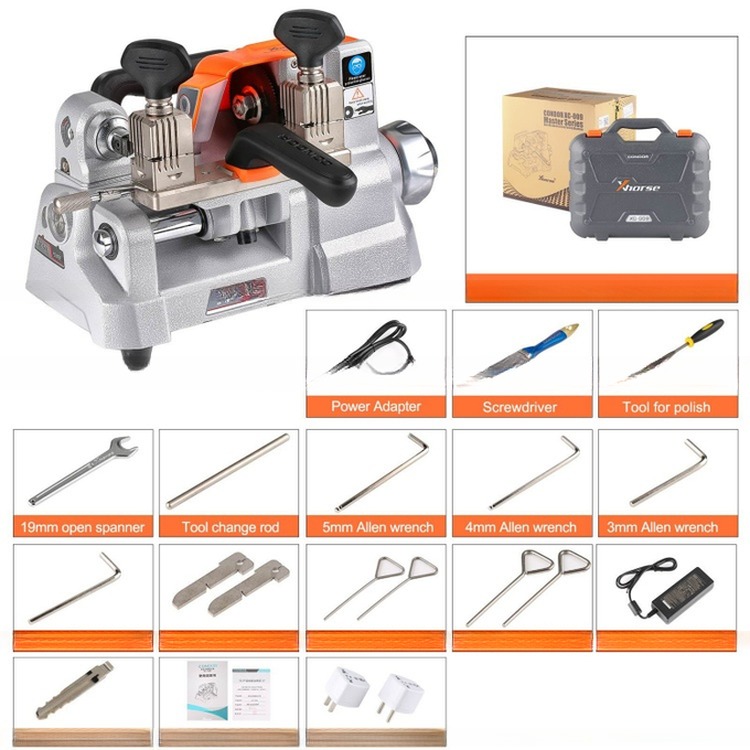 Motor DC Brushless Motor Key Cutting Machine for Car Key Repair Xhorse XC-009 XC009