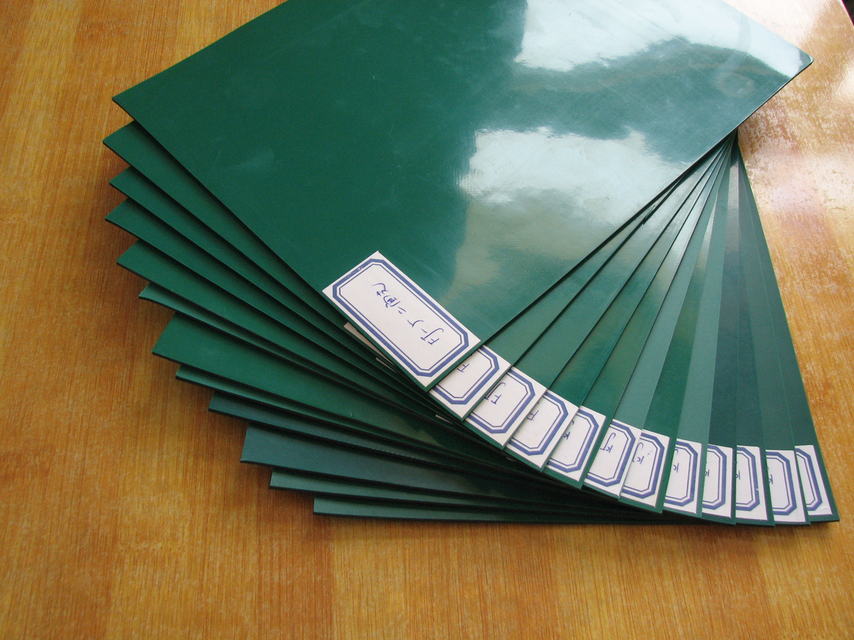 Antistatic ESD Industrial Rubber Sheet rolls Green , Blue , Grey , Black Color